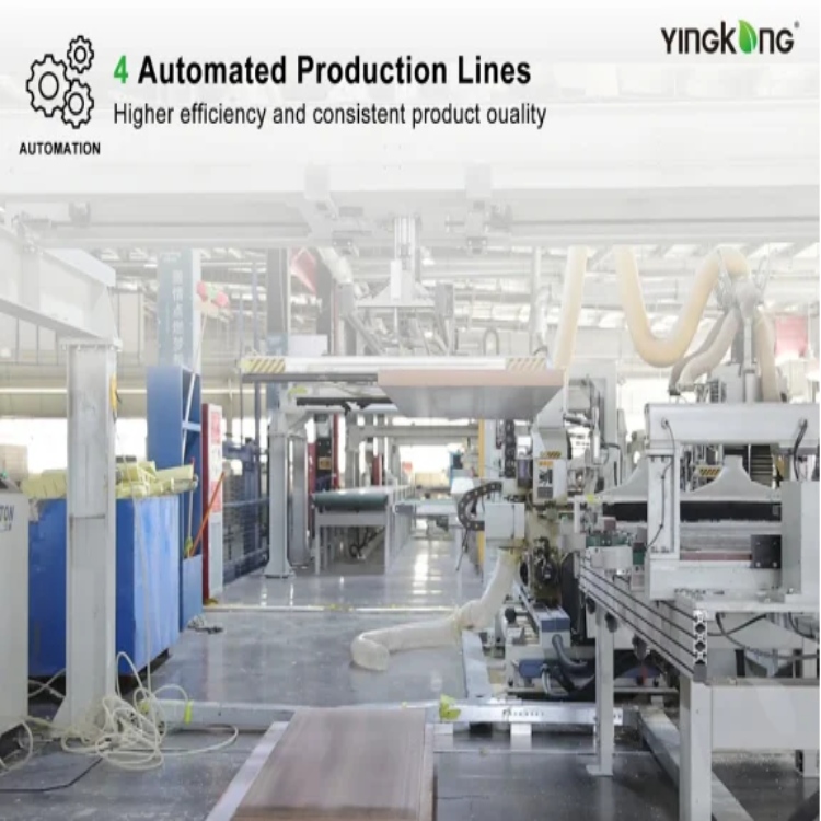 Yingkang factory automated door production line
